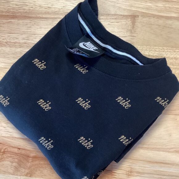 Ladies‎ Nike All Over Print Cropped Tee - XL - Picture 1 of 7